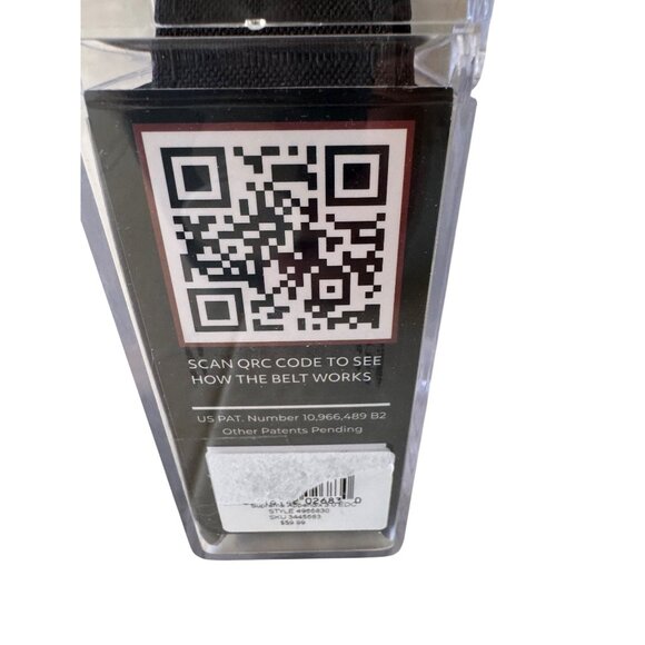 Nexbelt Supreme Appendix Carry Ratchet Belt 1.5" [38mm] Black Cut Strap NWB - Picture 9 of 11